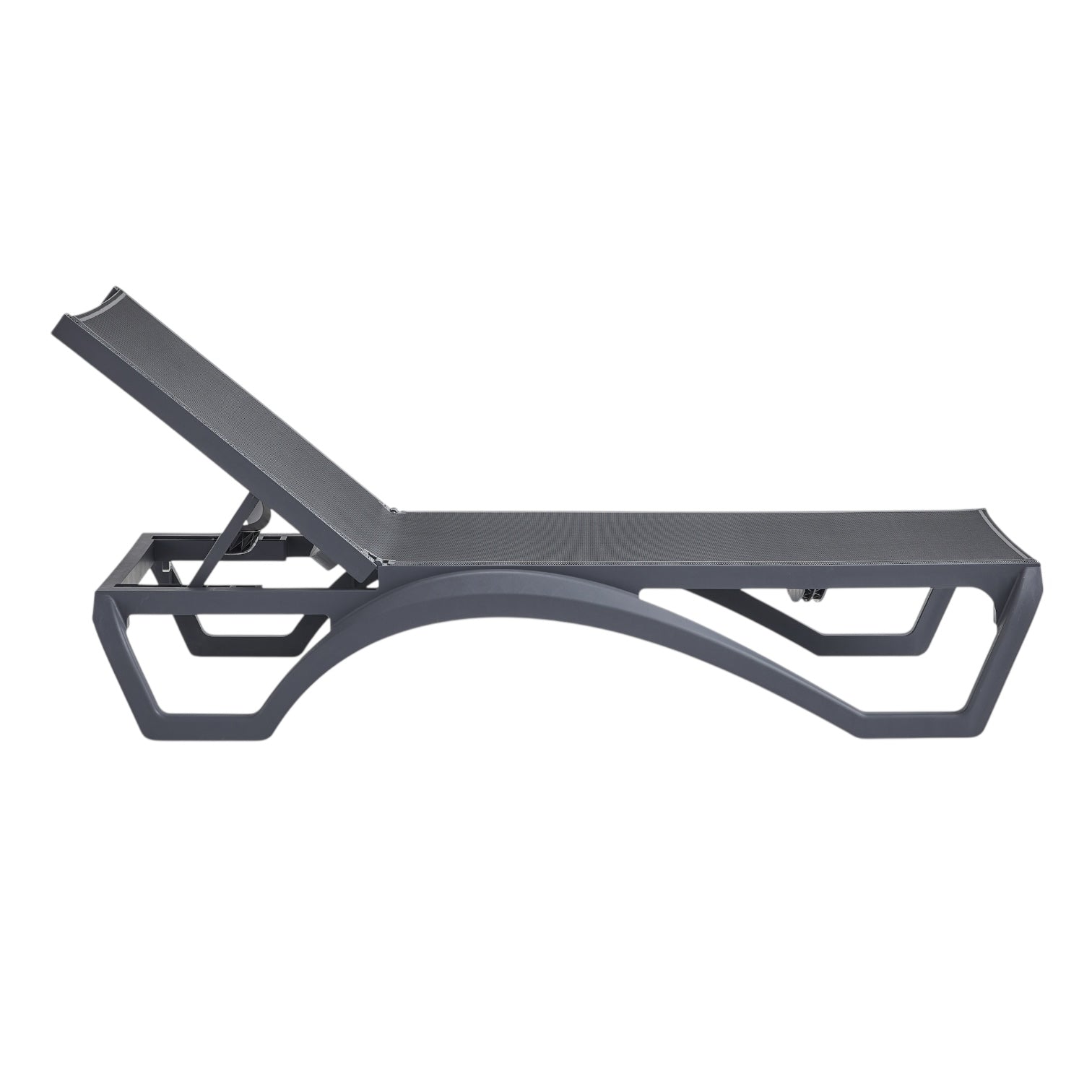 Akaroa Sun Lounger - Slate Grey