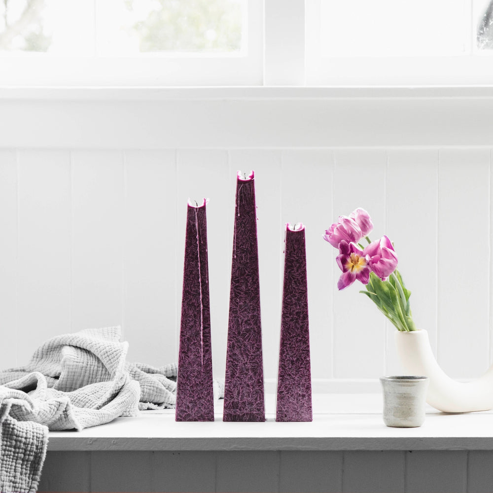 Living Lights Icicle Candle - Wild Plum