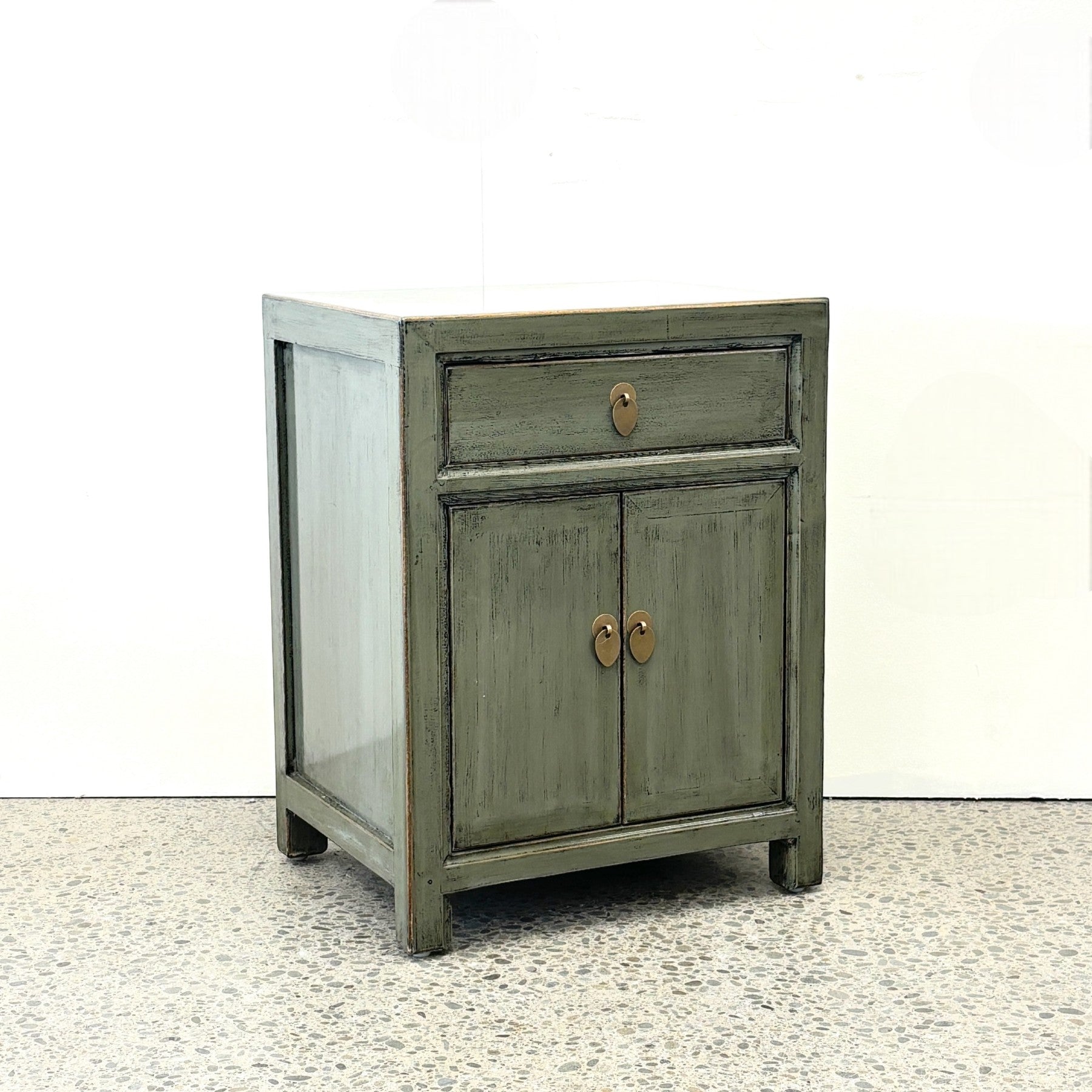 Far East Bedside Cabinet - Smoke