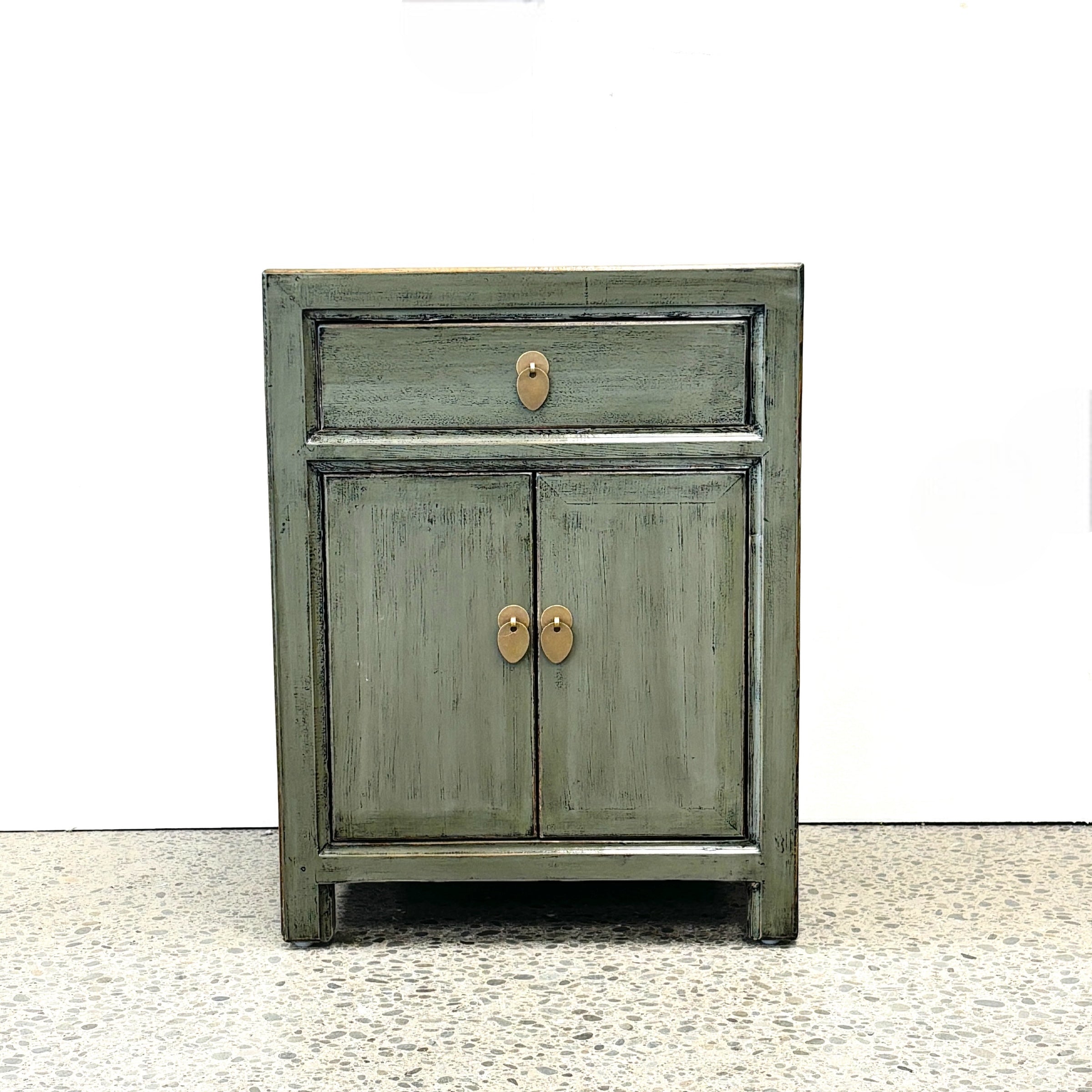 Far East Bedside Cabinet - Smoke