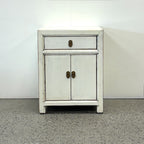 Far East Bedside Cabinet - Ivory