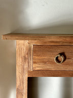 Farrow 4 Drawer Console - Natural Teak