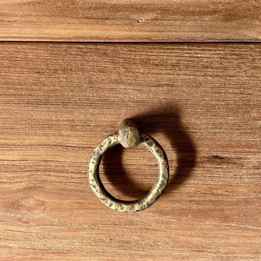 Farrow 3 Drawer Console - Natural Teak