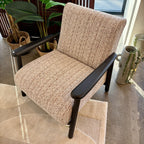 Frankie Armchair - Nutmeg Cream