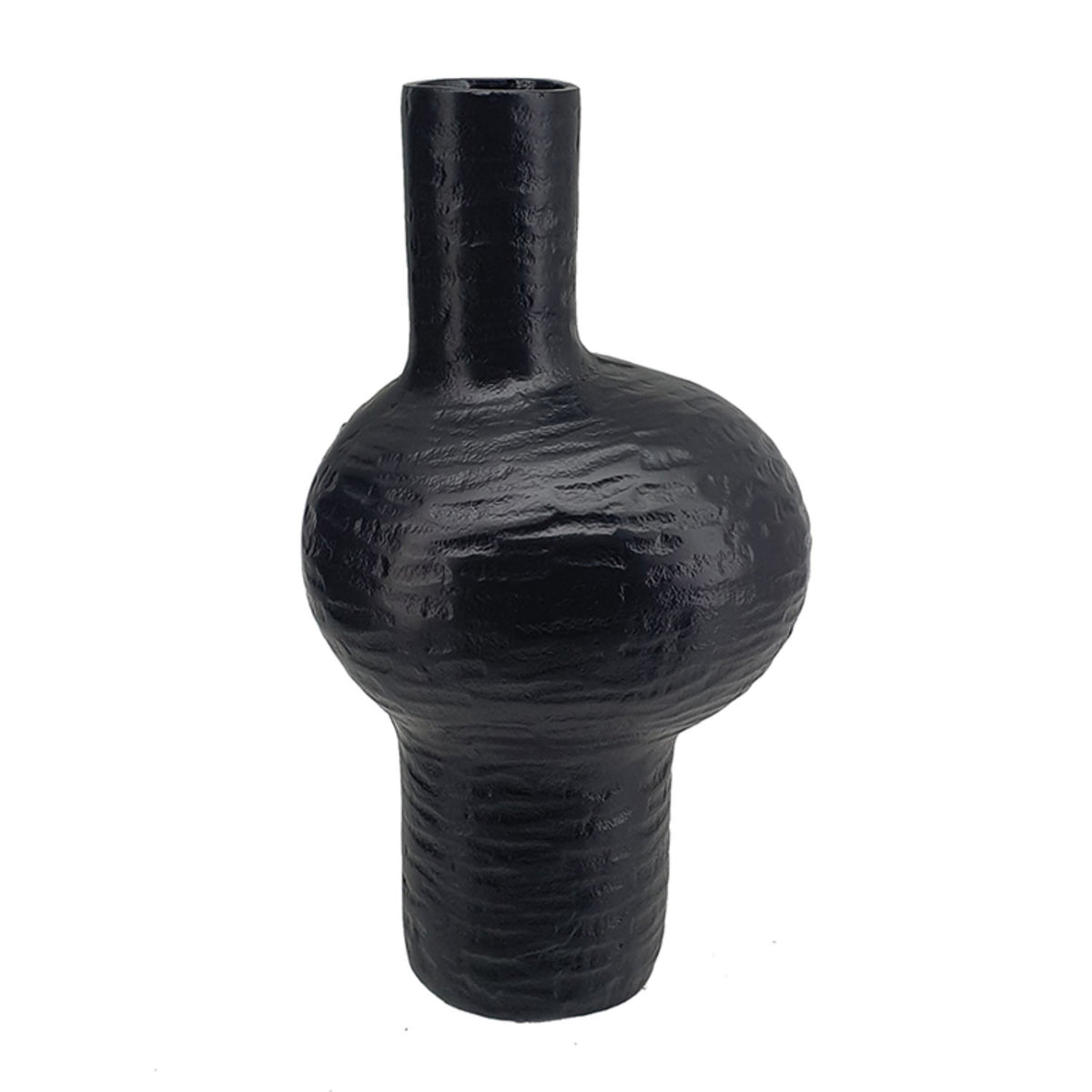 Free Form Black Aluminium Vase | JAVA – Java Furniture