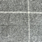 Woola 100% NZ Wool Throw - Grey Check