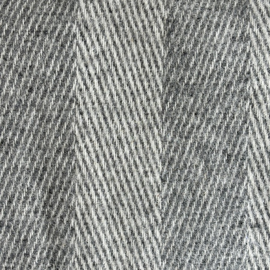 Woola 100% NZ Wool Throw - Grey Stripe