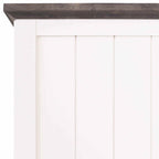 Provence Bedside 3drw - White