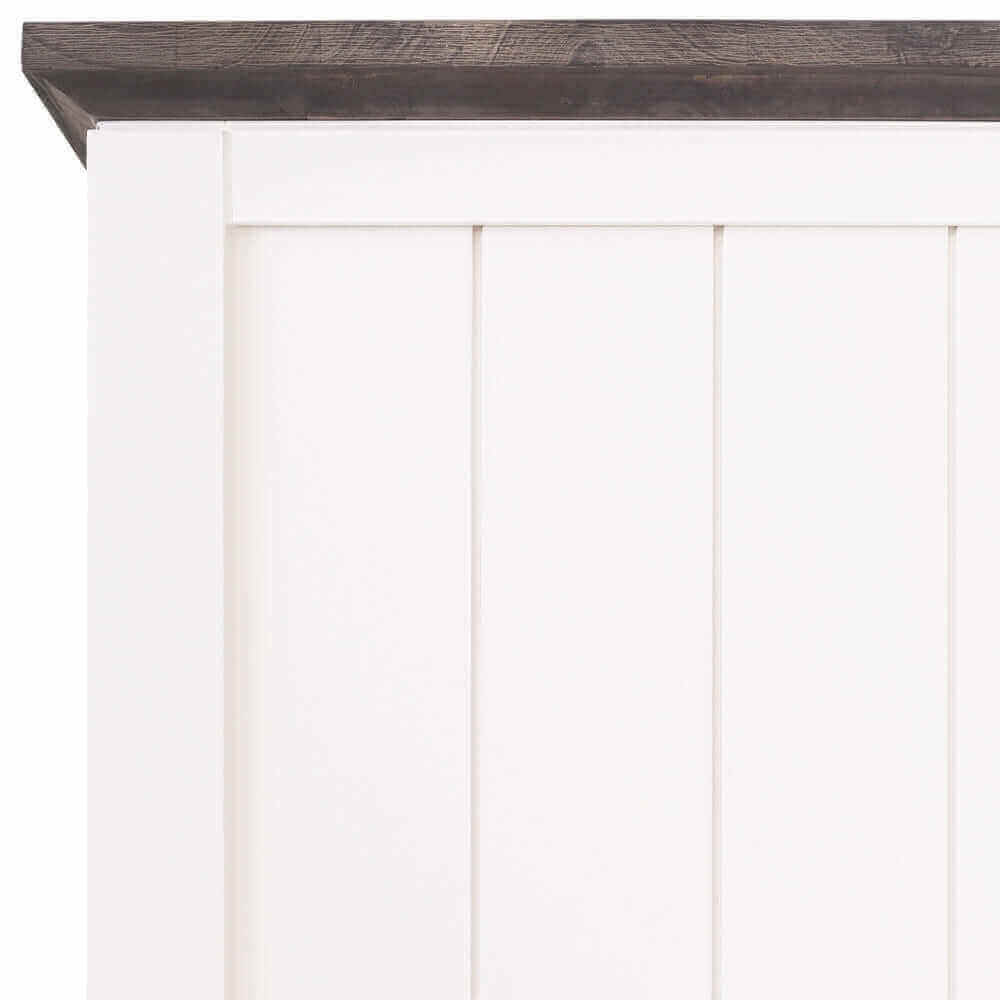 Provence Bedside 3drw - White