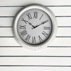 Huxley Clock - Antique White