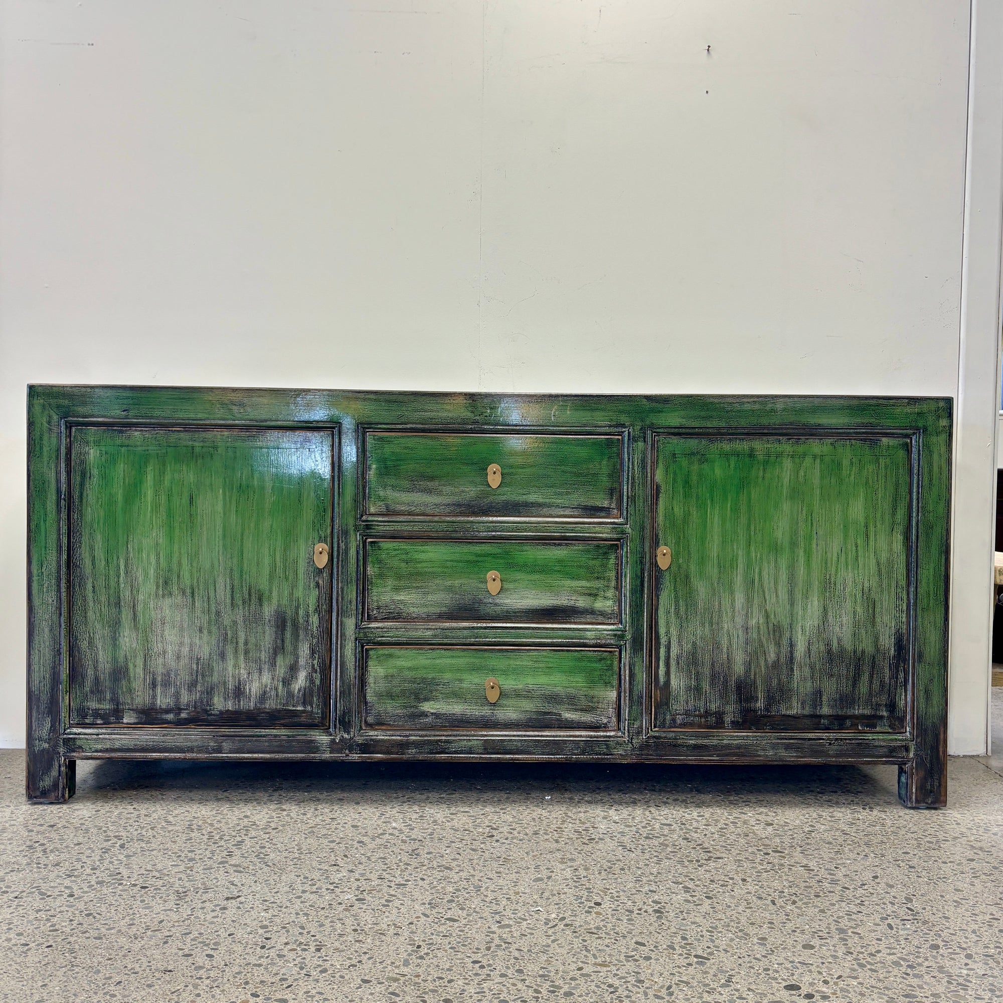 Rosa Sideboard - Distressed Emerald