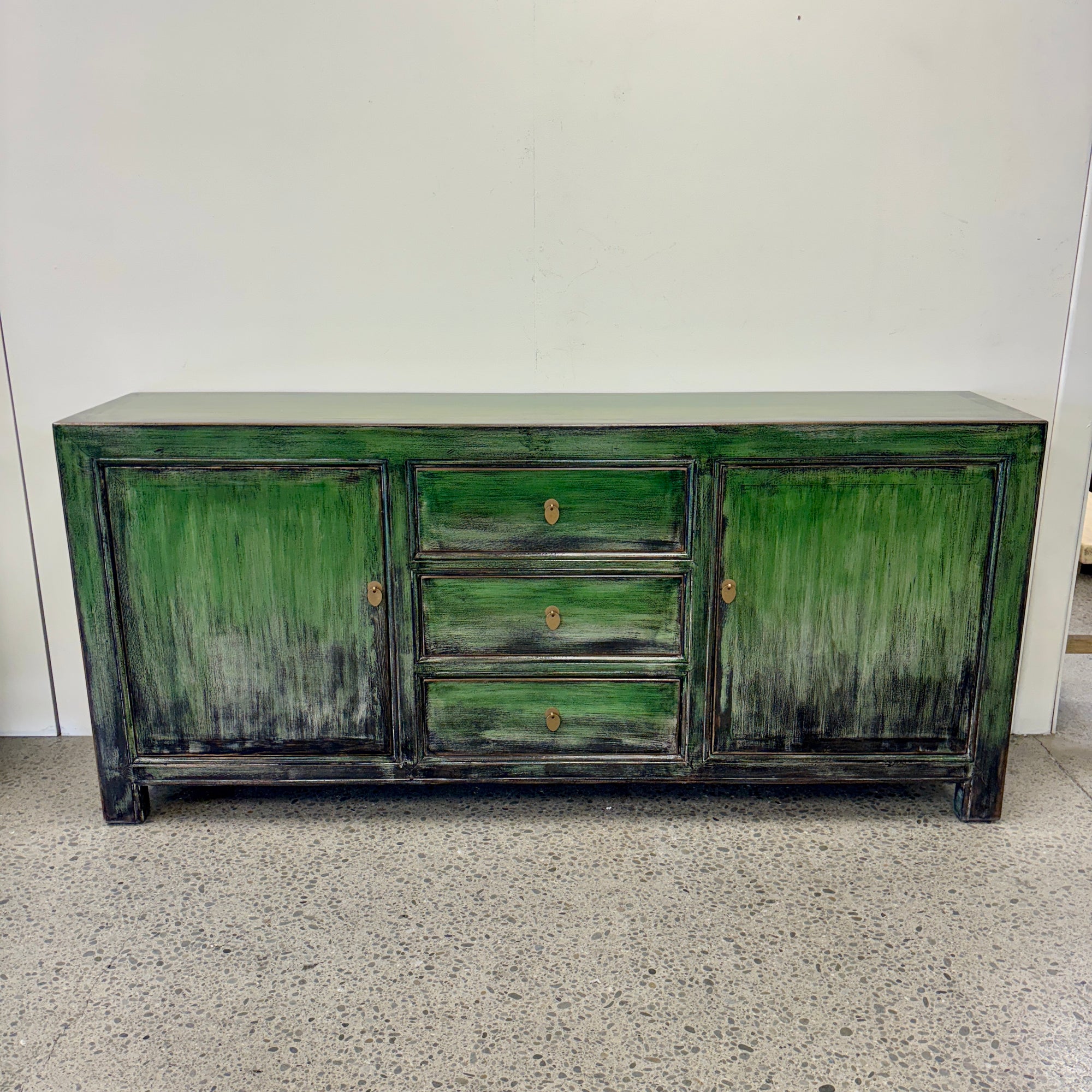 Rosa Sideboard - Distressed Emerald