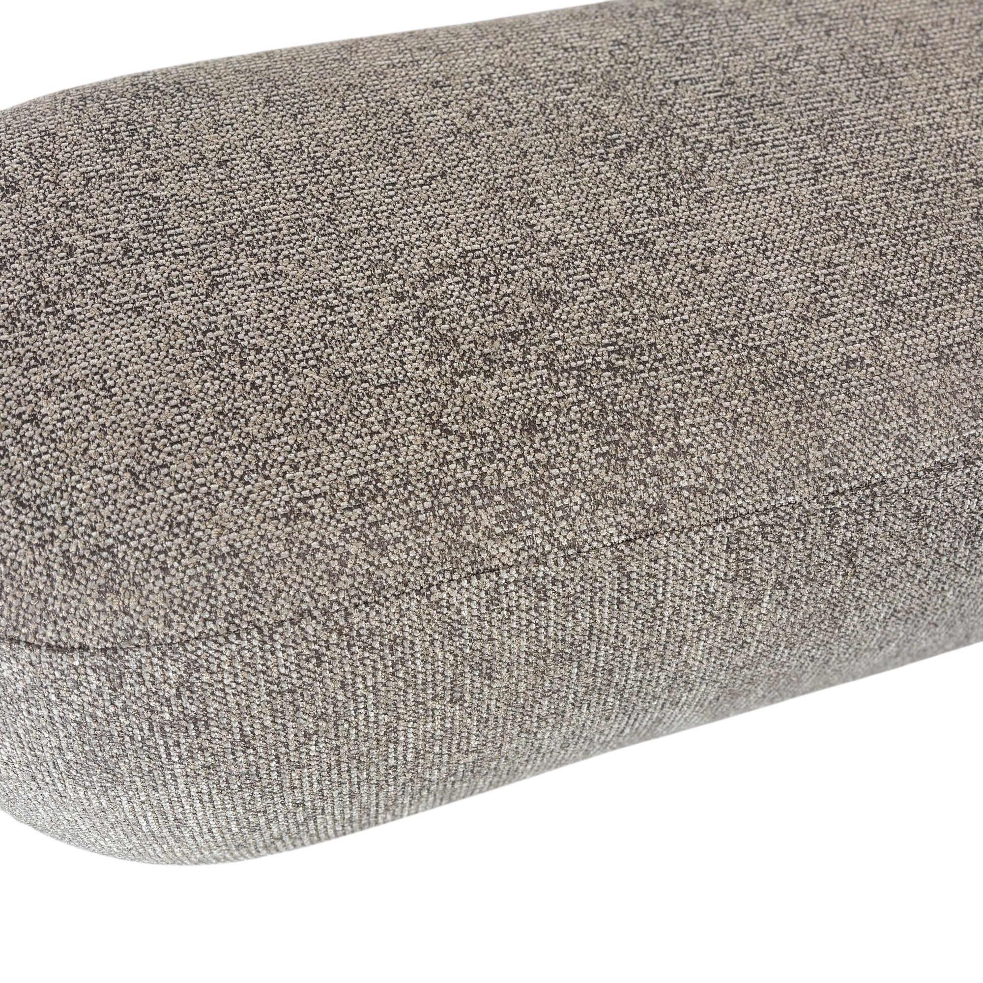 Metro Oval Ottoman - Latte