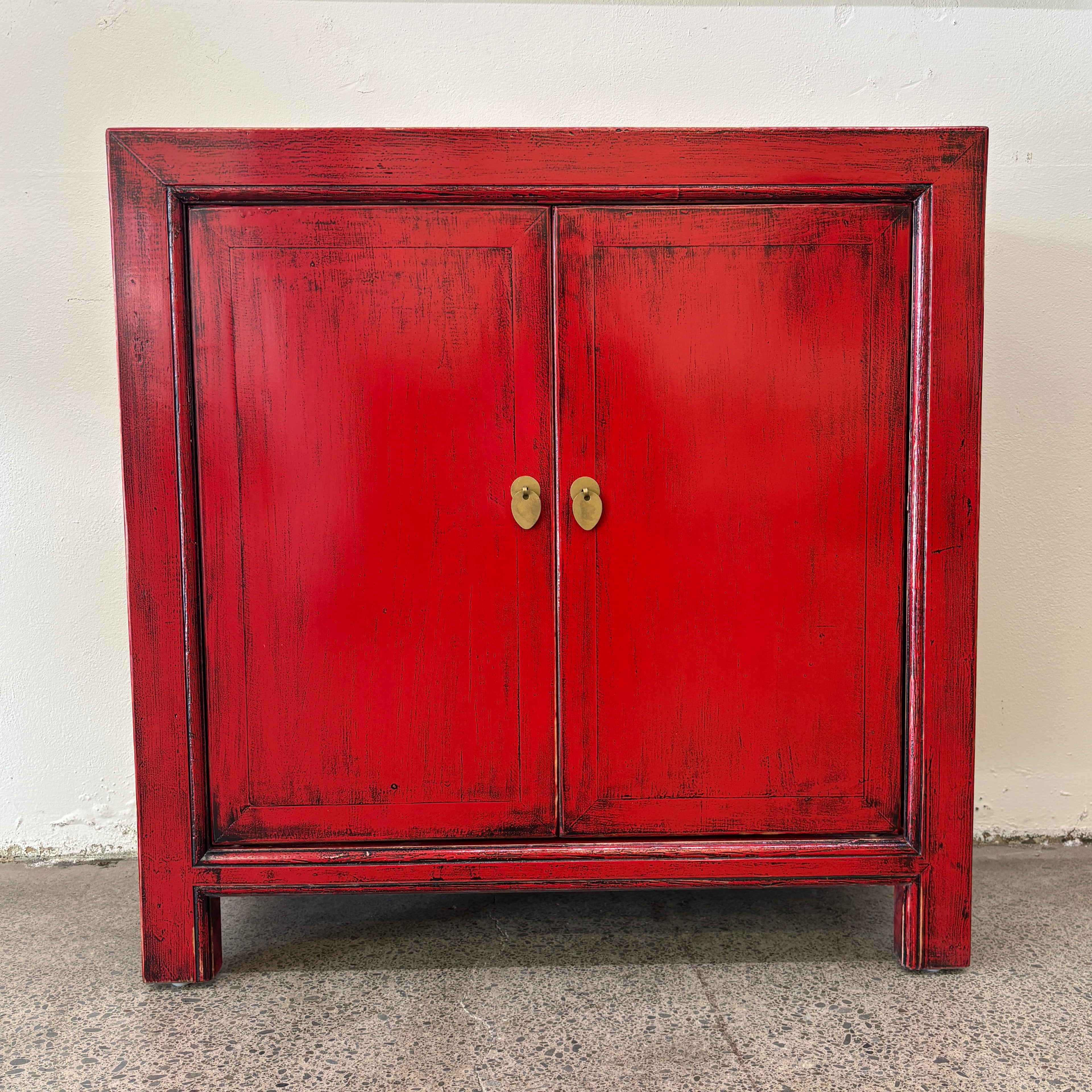 Door 2 Door Cupboard - Chilli Red