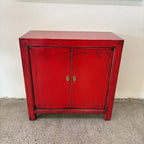 Door 2 Door Cupboard - Chilli Red