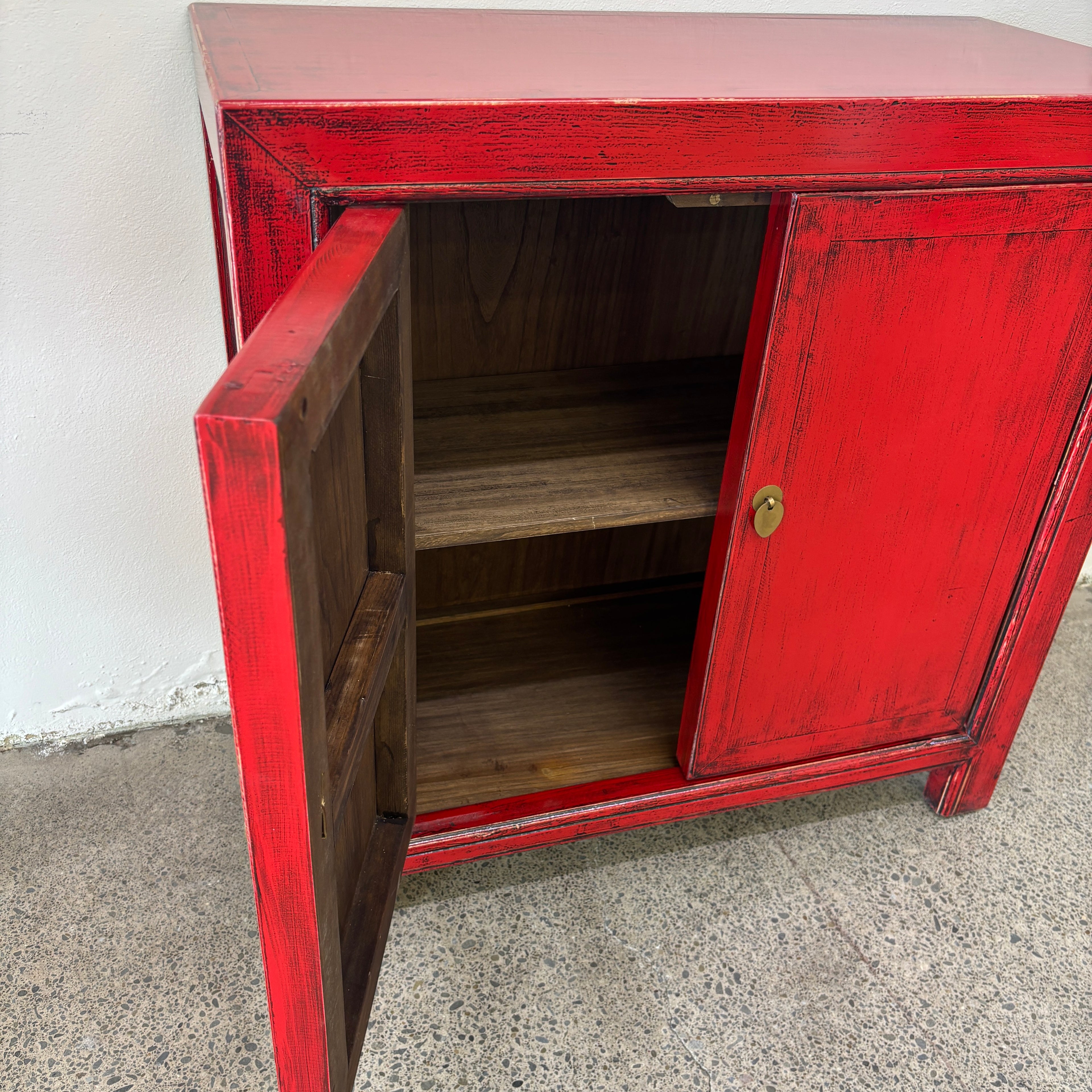 Door 2 Door Cupboard - Chilli Red