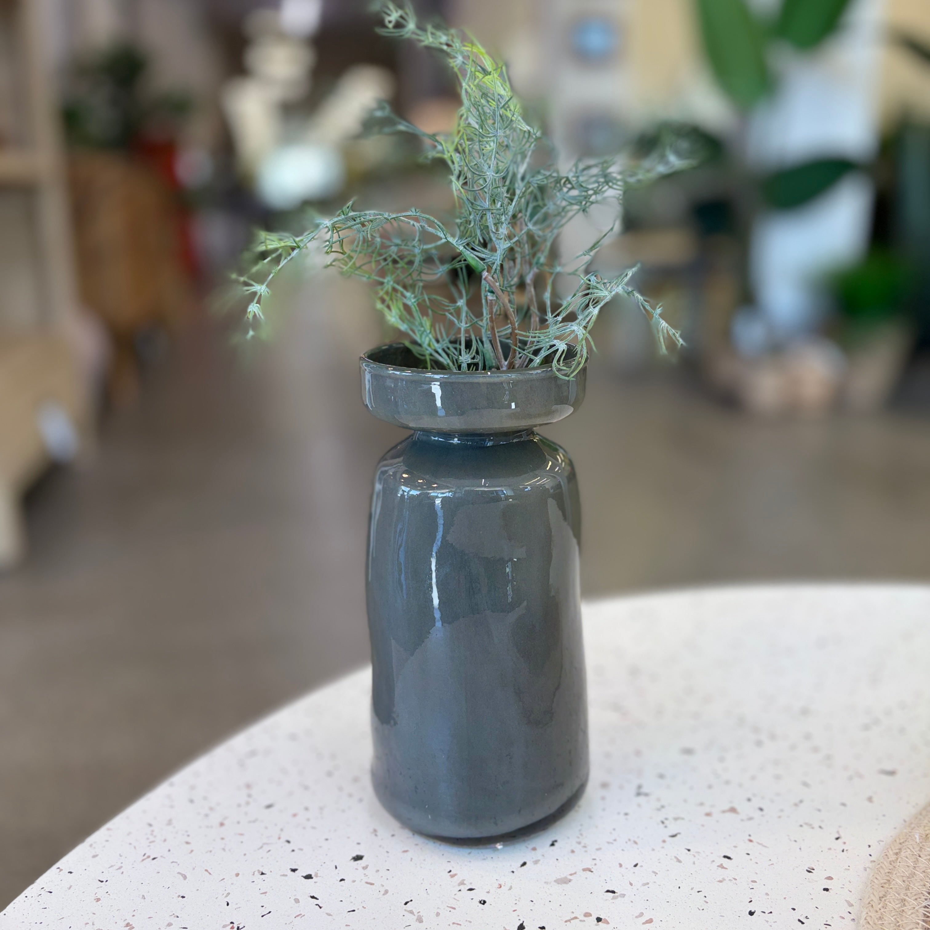 Solai Vase - Dark Green