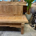 Reclaimed Teak Outdoor Bench - 200cm