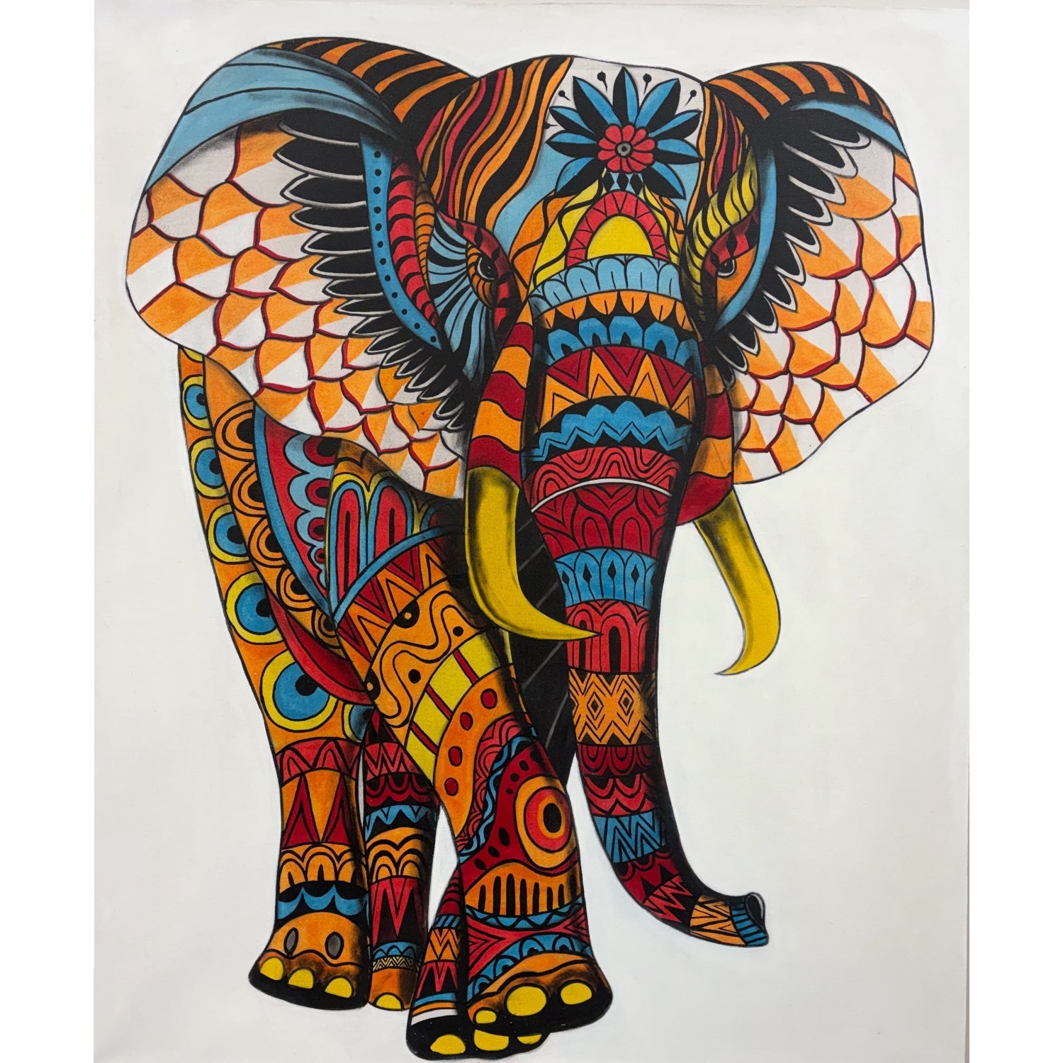 Savannah Mosaic- Canvas Painting