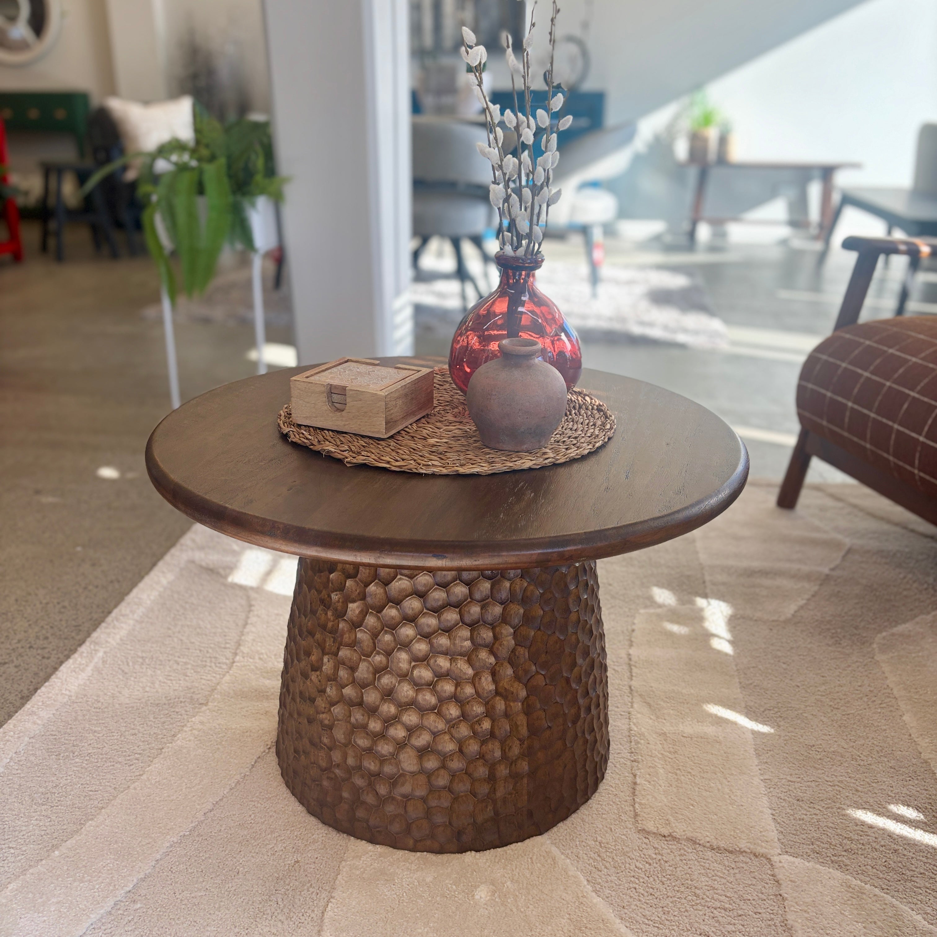 Anders Coffee Table - Vintage Brown