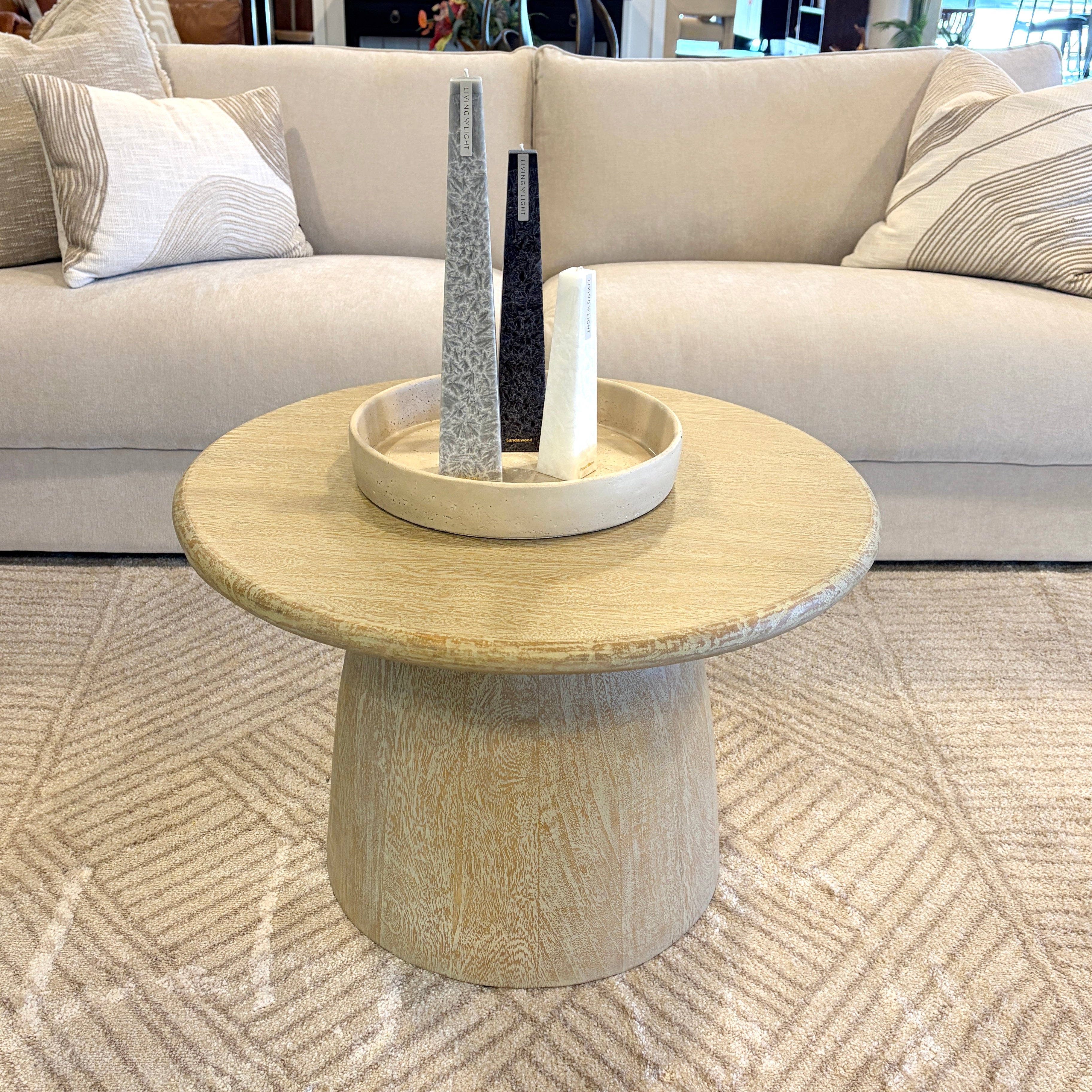Anders Coffee Table - Sandblast