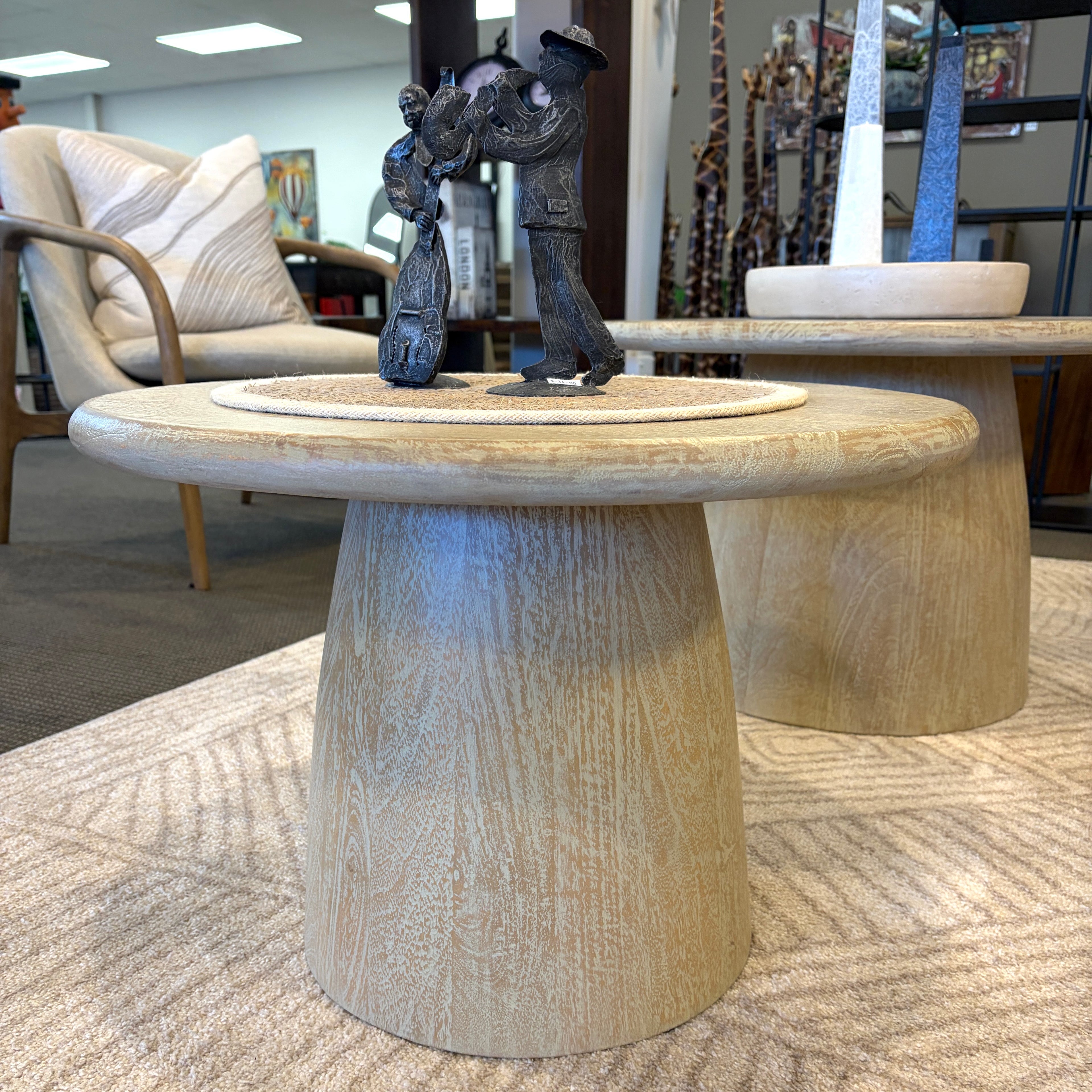Anders Side Table - Sandblast