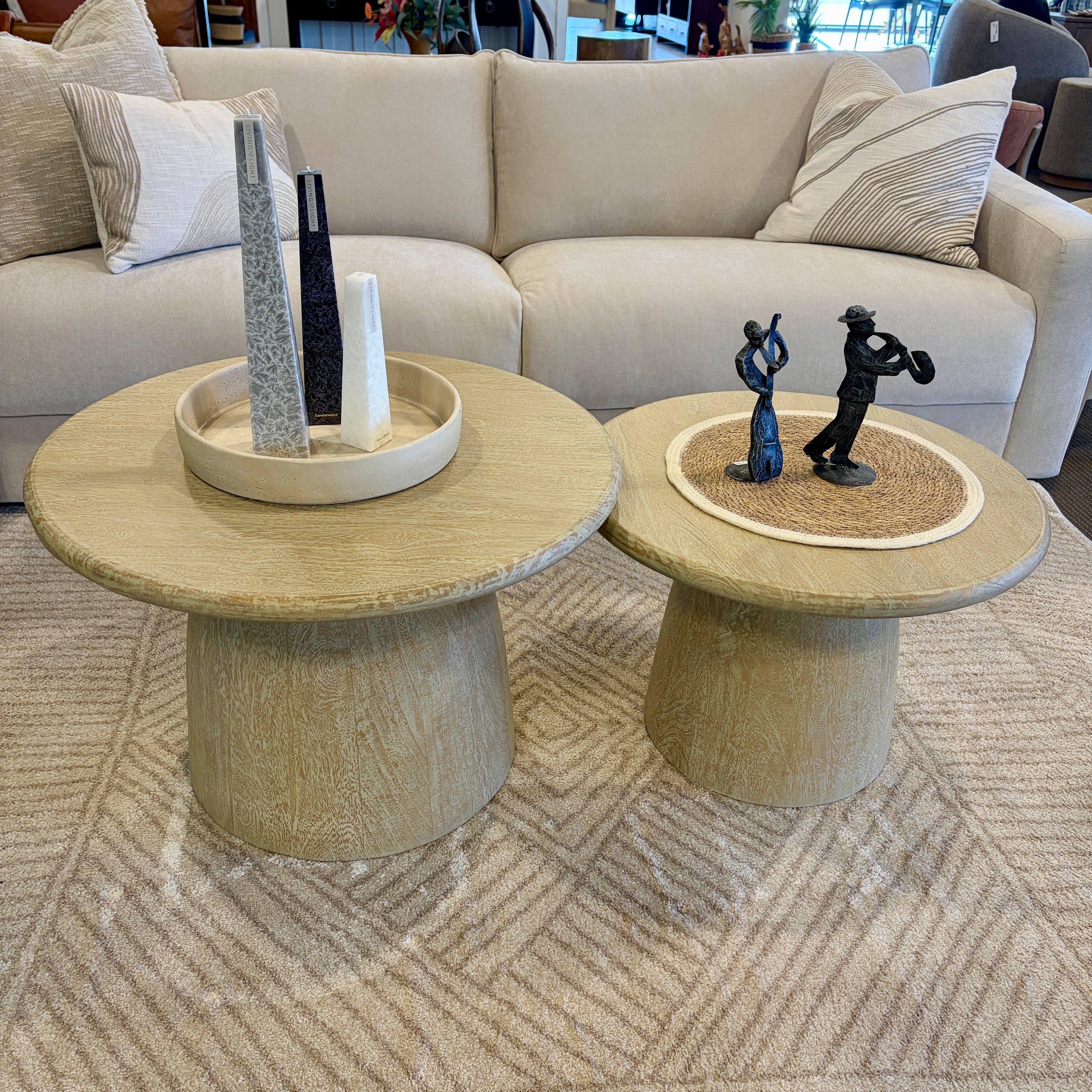 Anders Coffee Table - Sandblast
