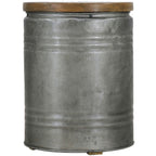 Tin Man Round Side Table