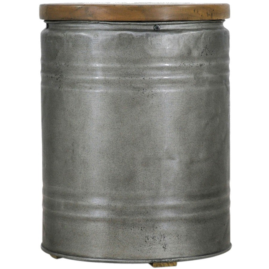 Tin Man Round Side Table