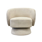 Jenna Swivel Chair - Pebble