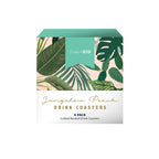 Jungalow Peach Coaster Set - 4