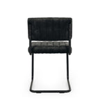 Blake Dining Chair - Anthracite Grey Velvet