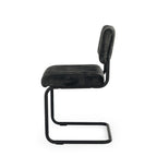 Blake Dining Chair - Anthracite Grey Velvet