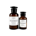 Lantern Cove  Bibliotheque Dispensary soy candles in amber glass jars