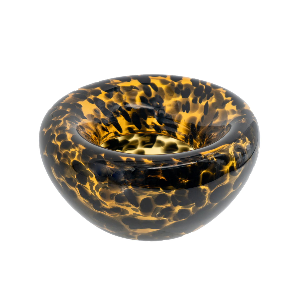 Leopard Glass Vase – Java Furniture