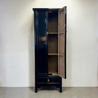 Lina 2 Door Cabinet - Black