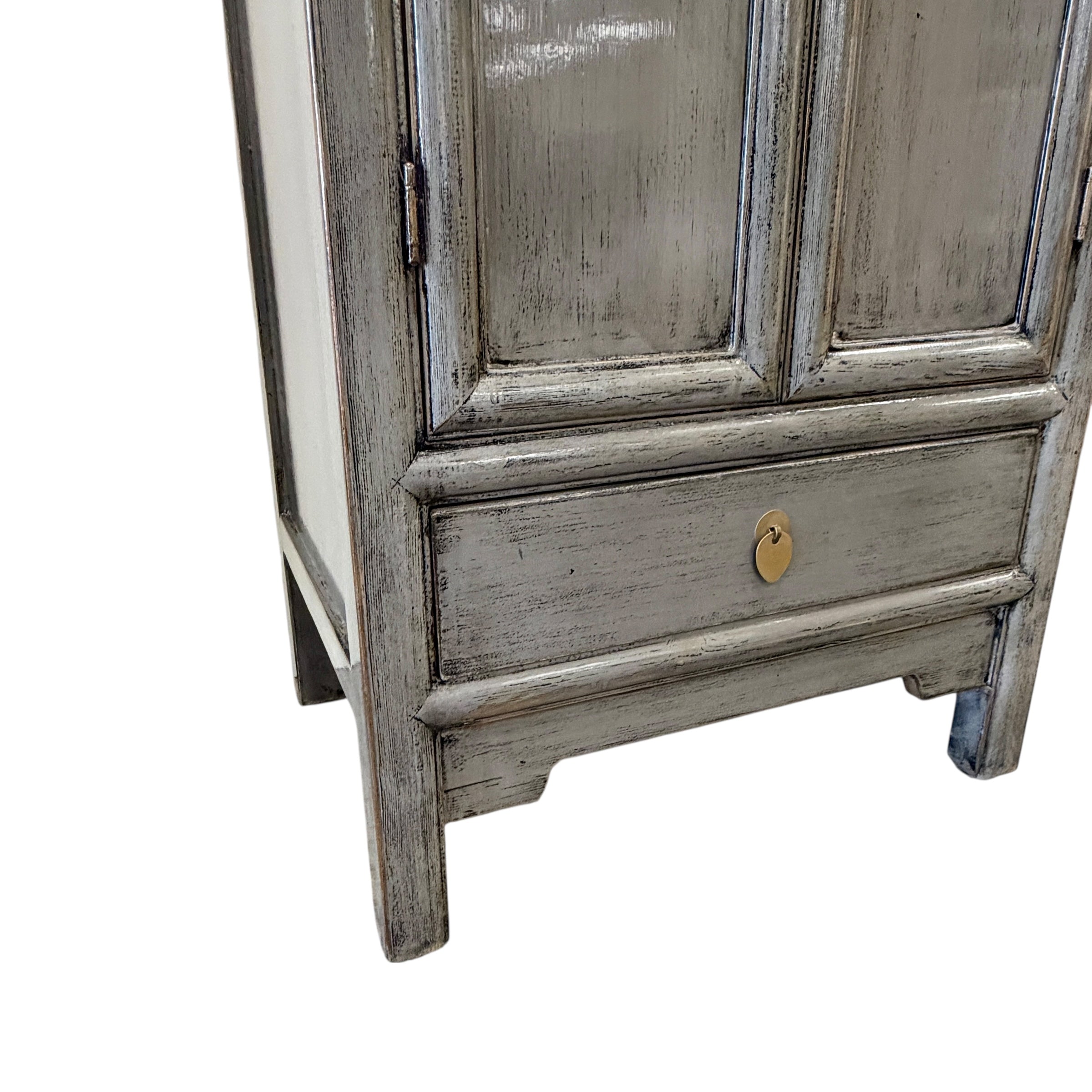Lina 2 Door Cupboard - Grey