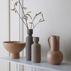 Lara Vase - Light Grey