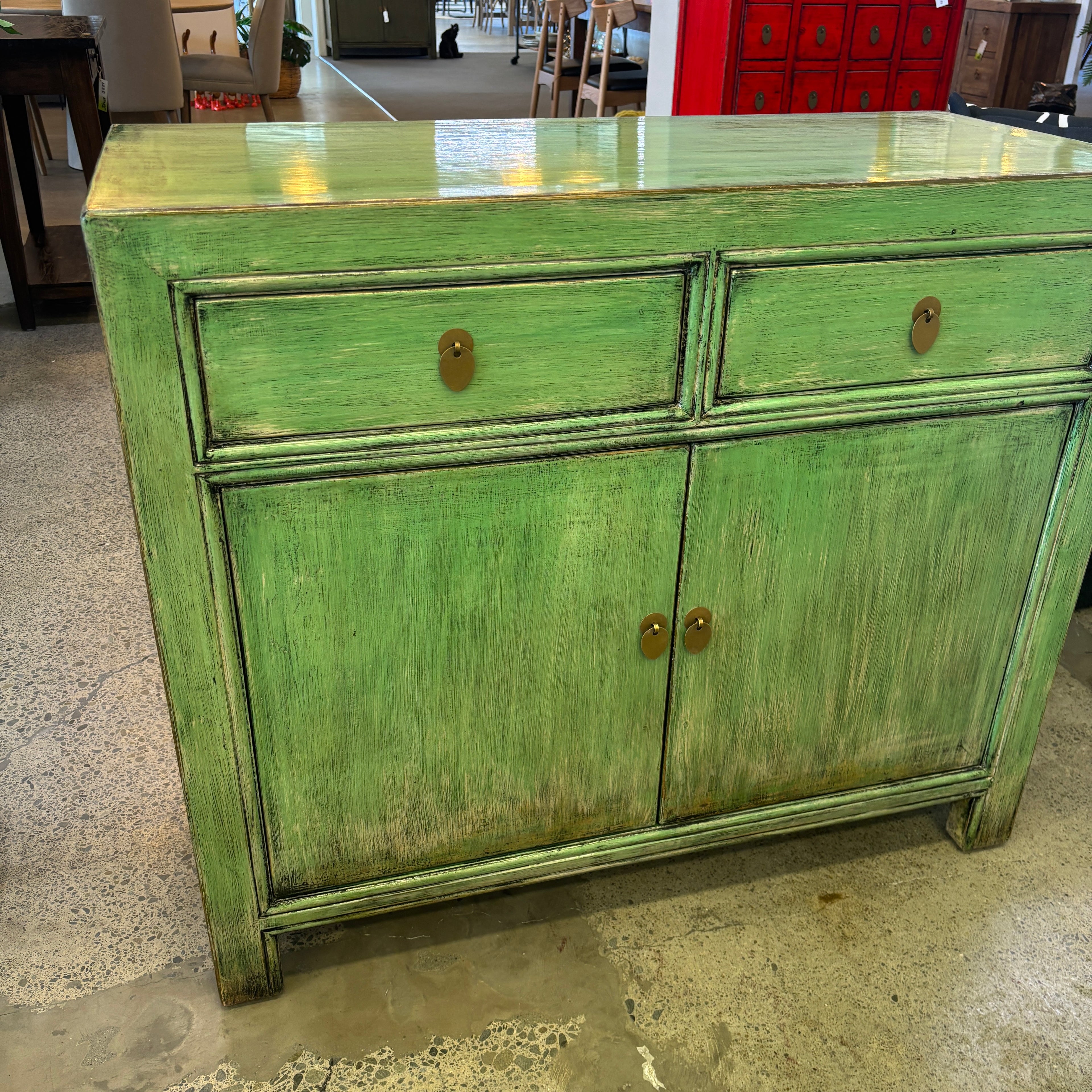 Loui Sideboard - Lush Green