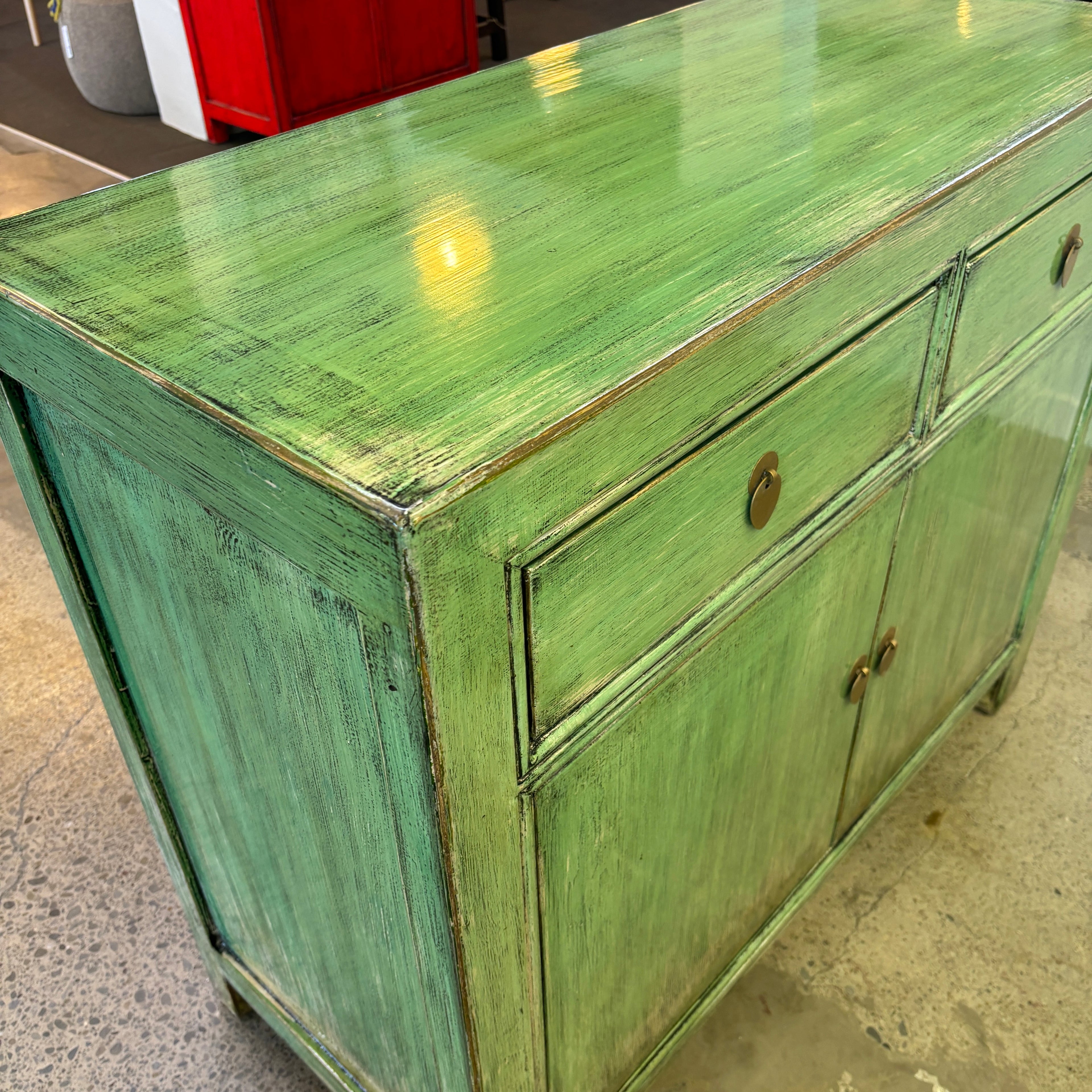 Loui Sideboard - Lush Green