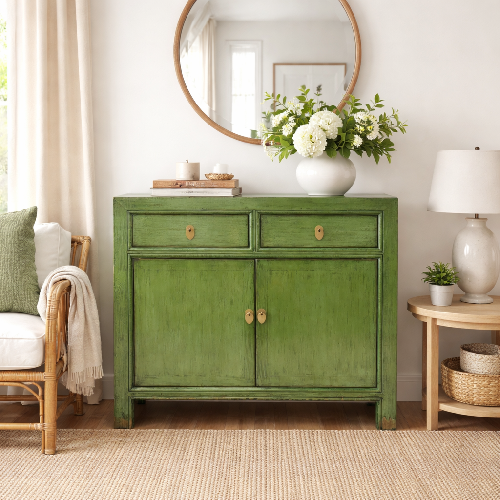 Loui Sideboard - Olive Green