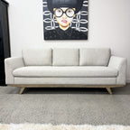 Lucca Fabric Sofa - Oat