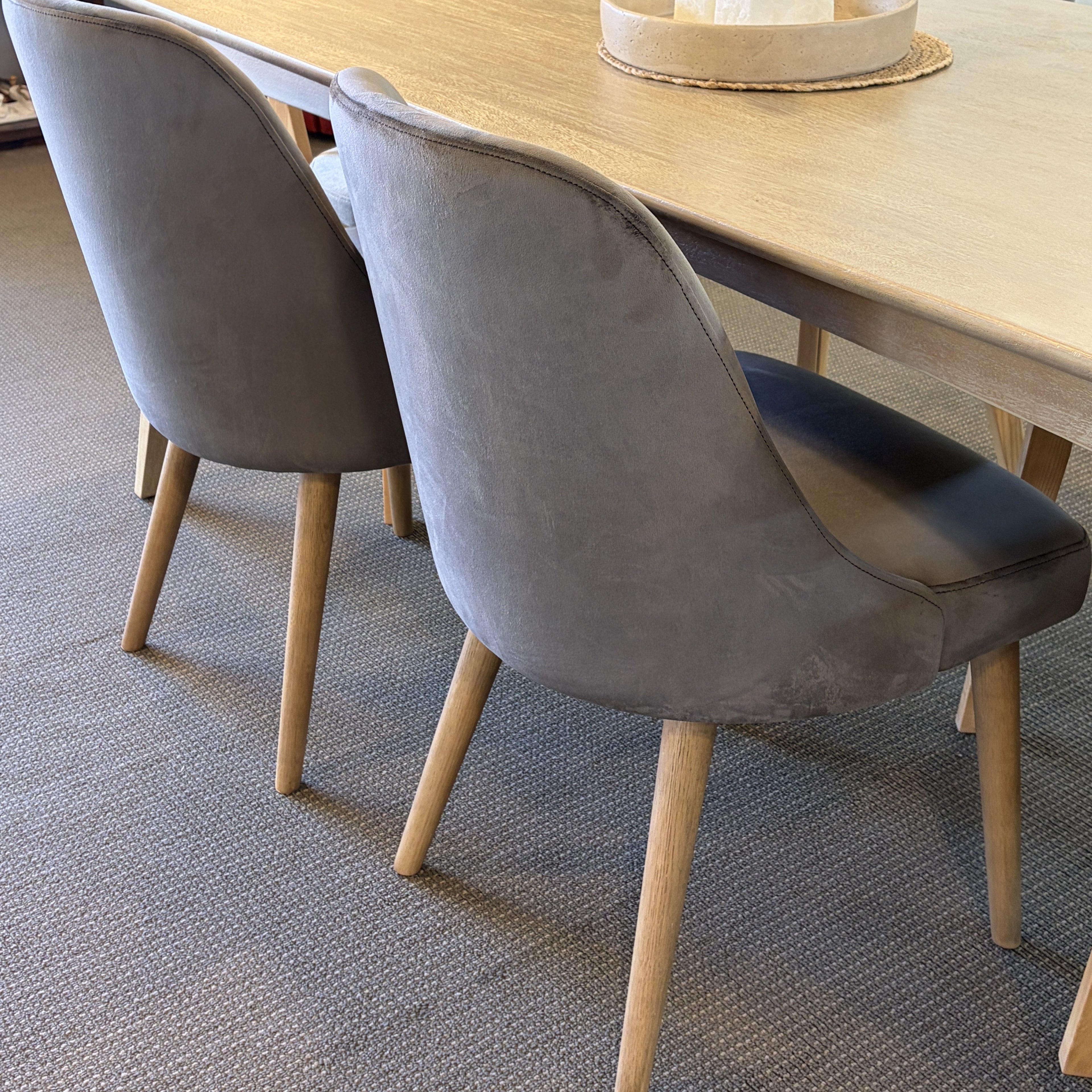 Marva Dining Chair - Slate Grey