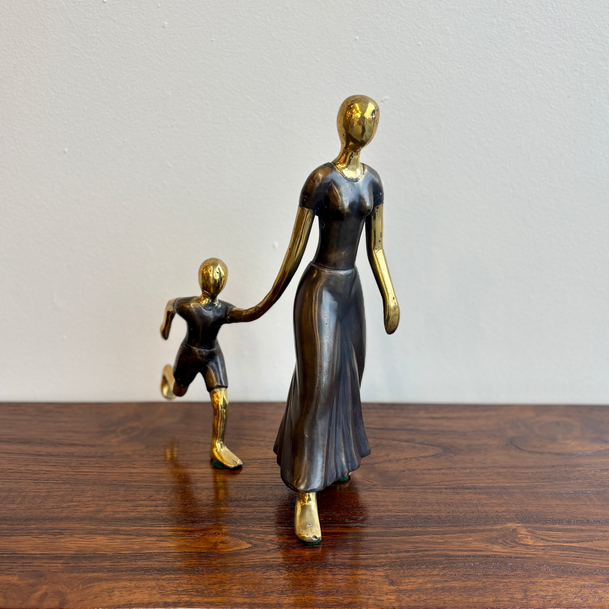 Mother and Son - Bronze
