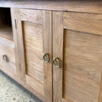 Natural Teak TV Stand