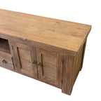 Natural Teak TV Stand