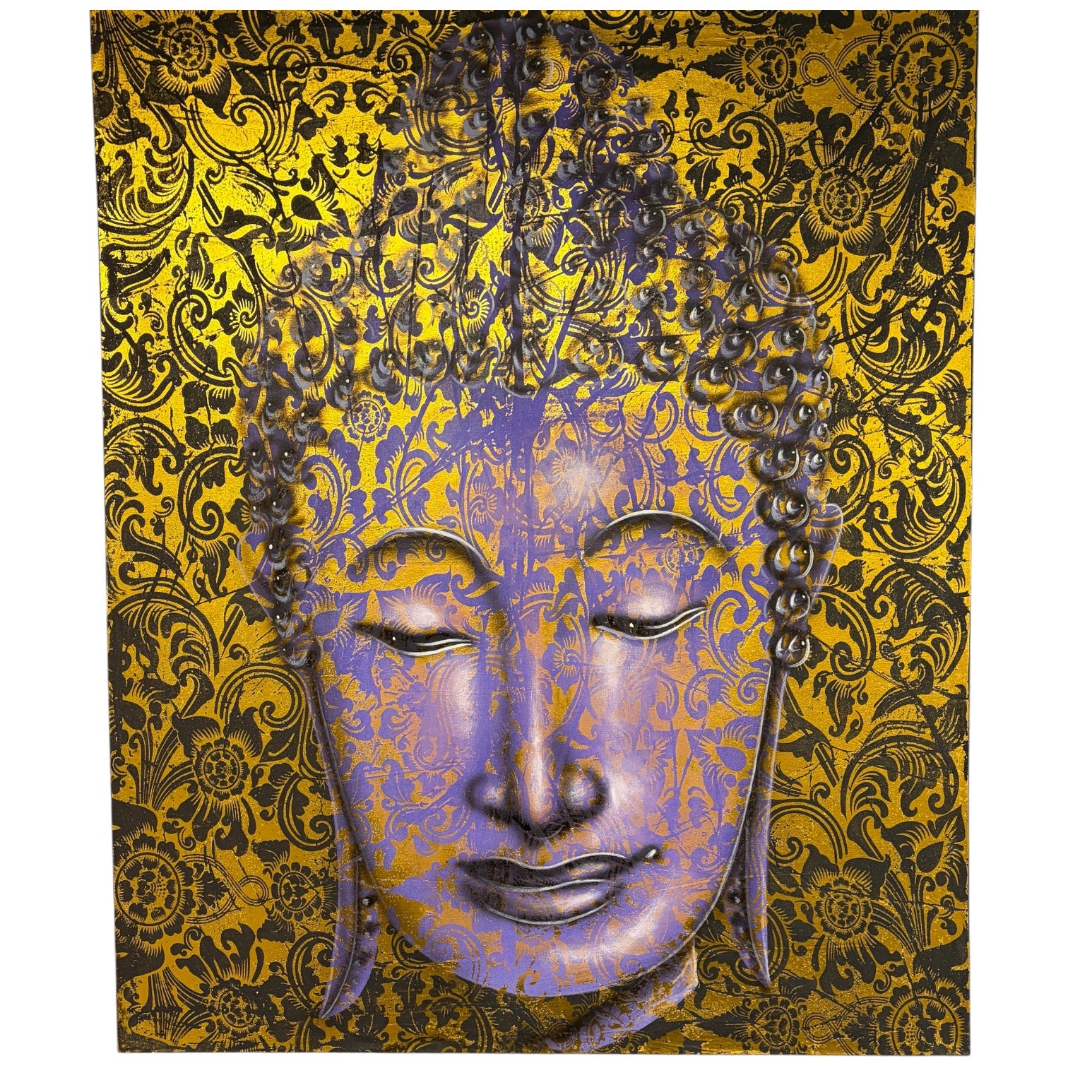 Golden Serenity - Canvas Painting