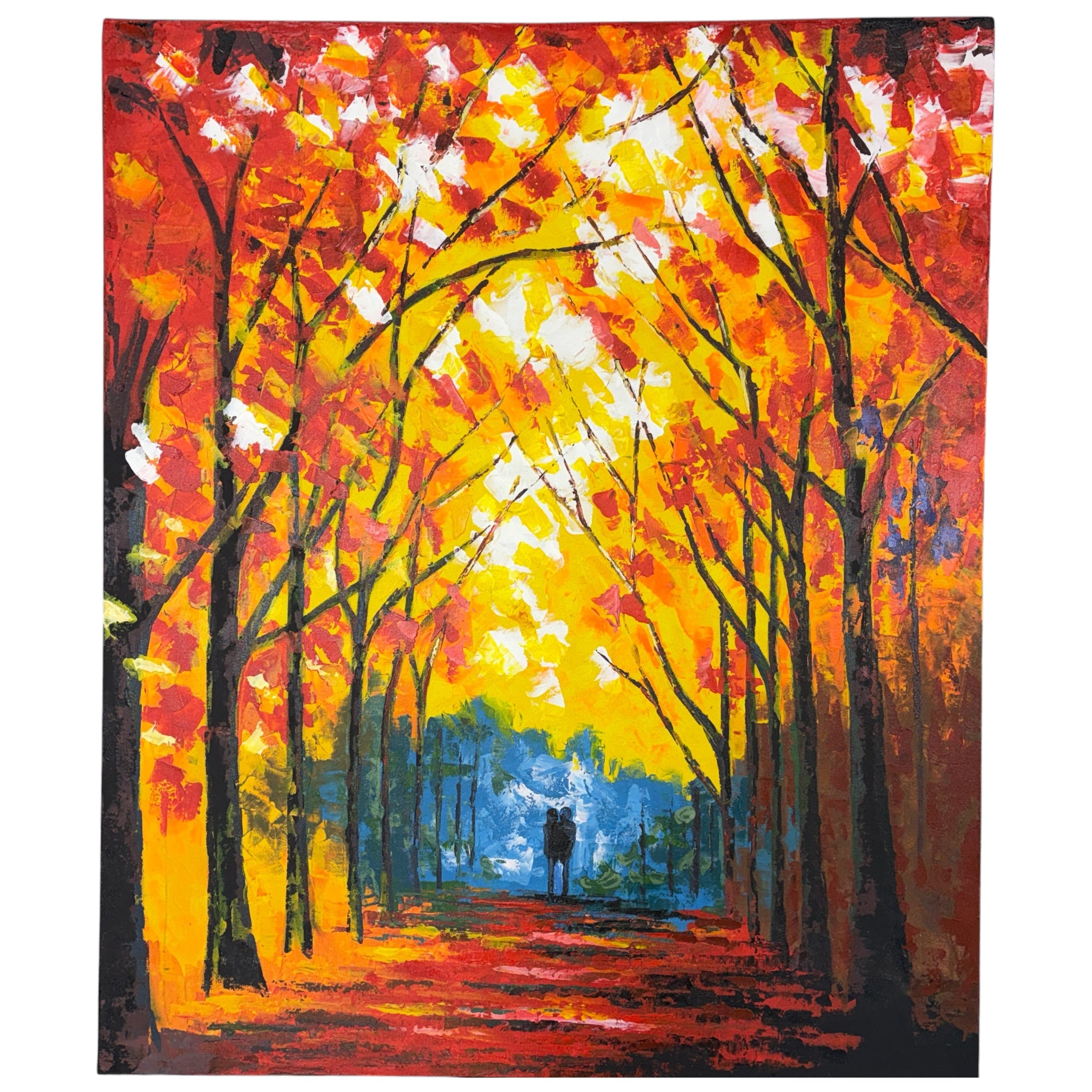 Autumn Stroll - Canvas Painting