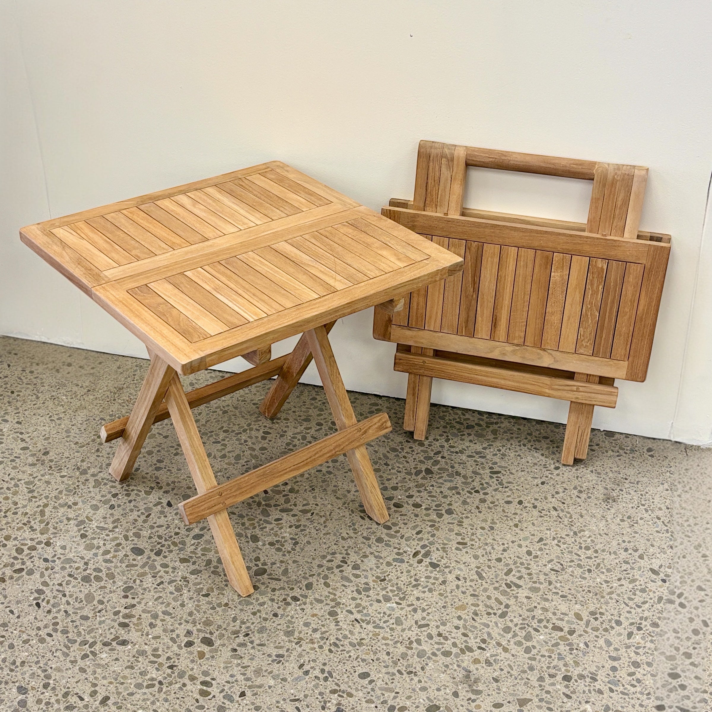 Folding Picnic Table - Slatted