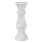 Presley Candle Stick - Whitewash